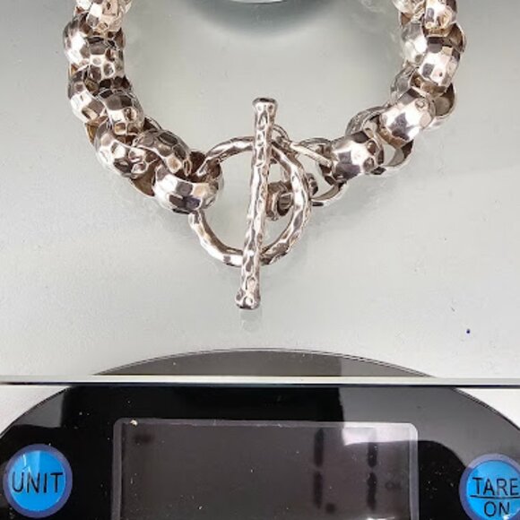 Silpada B1610 Hammered Rolo Bracelet —  Like New Condition - Picture 6 of 8